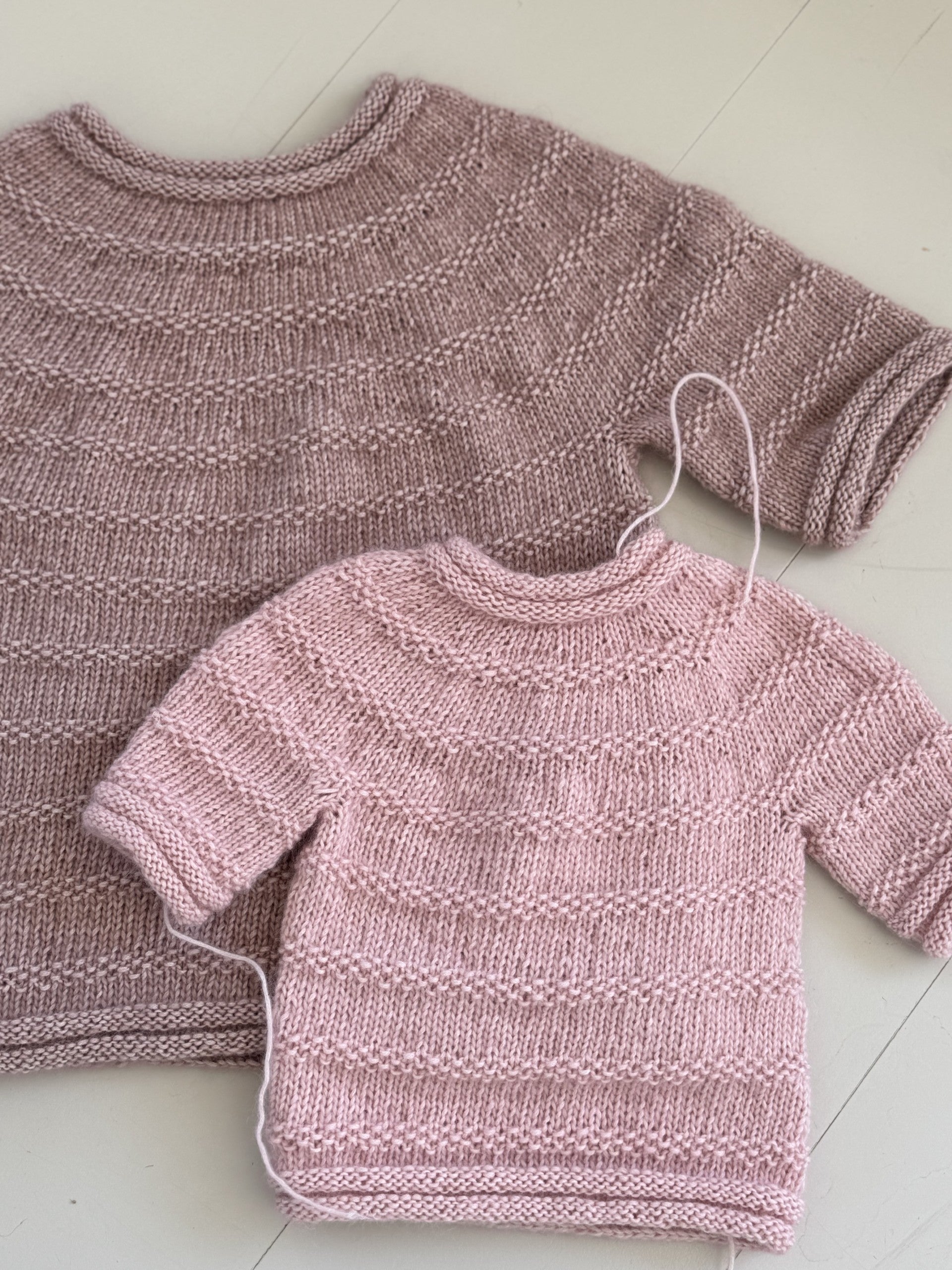 kit til "BØRNESWEATER VIOLA"